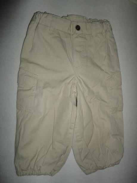 Vypodložené kalhoty hm, vel. 9-12 měsíců, h&m,80