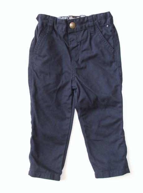 H264 chlapecké plátěné kalhoty vel. 86, denim co,86