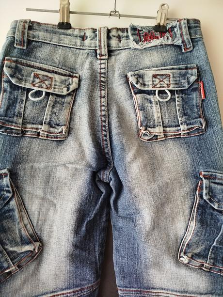Džíny zn. mk jeans vel.140, 140