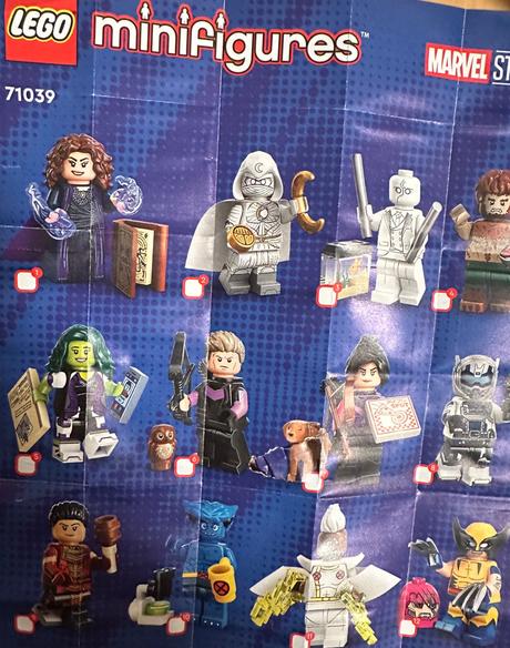 Lego marvel minifigurka 71039, 