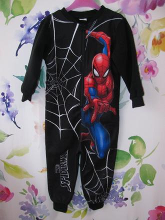 Chlapecký fleecový overal na spaní spiderman, marvel,104