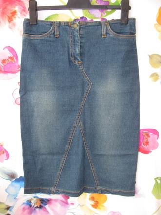 Dámská pružná džínová sukně, terranova,m