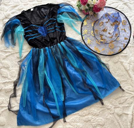 An26/ kostým čarodějnice - v.8/9 let, 