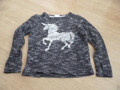Svetr jednorožec vel. 7-8, f&f,128