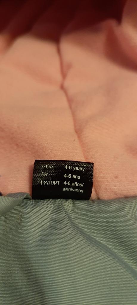 Dívčí zimní bunda značky lupiu, vel. 4-6 let(110-1, lupilu,110