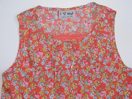 P683 letní top / halenka vel. 6 let, next,116