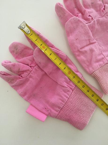 Dívčí pracovní rukavice (3 - 6 let), 