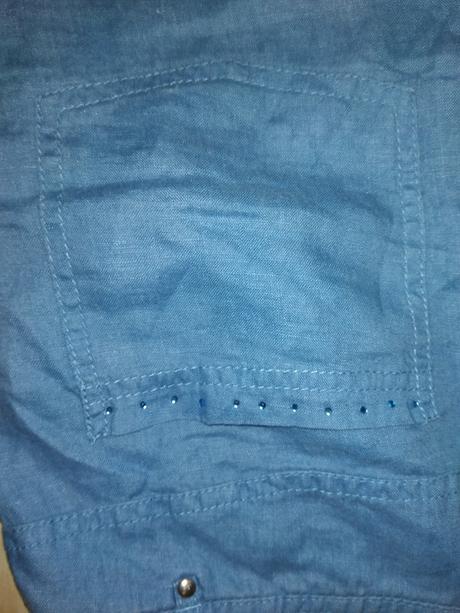 Modré 3/4 kalhoty c&a 40, c&a,40