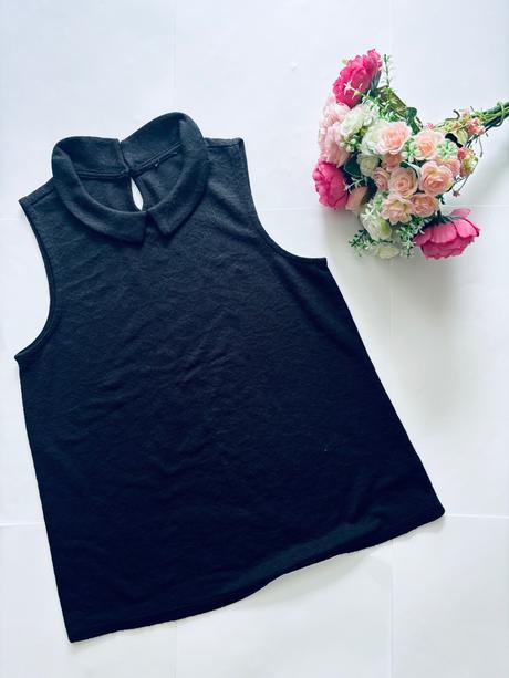 Halenka s límečkem černá - v.10/11 let, george,146