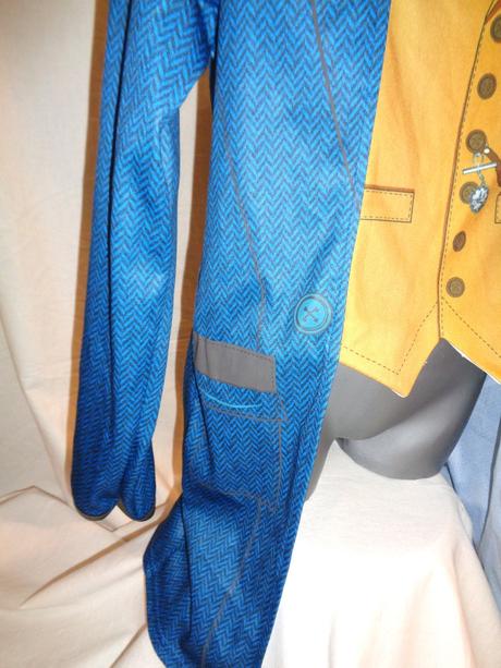 Karneval - kostým baron - frak 134/140, 