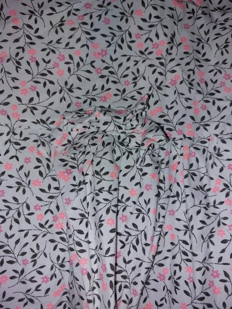 Šaty neon květy, h&m,140