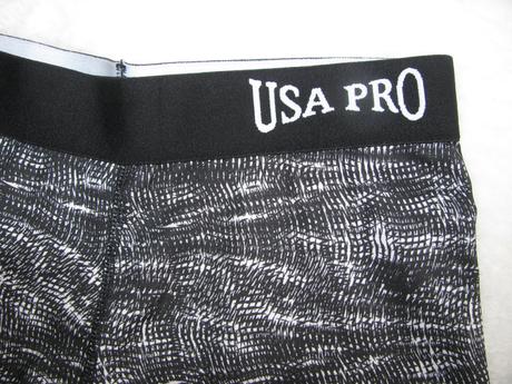 Sportovní elastické 7/8 legíny usa pro, usa pro,158