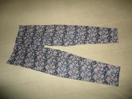 Supr květované legíny ff, vel. 4-5 let, f&f,104