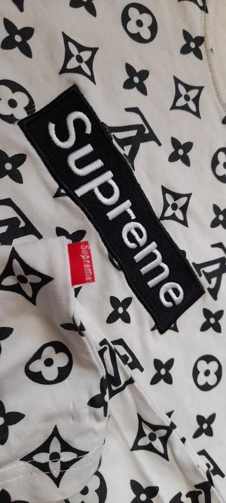 Supreme lv dámské bílé tričko, l