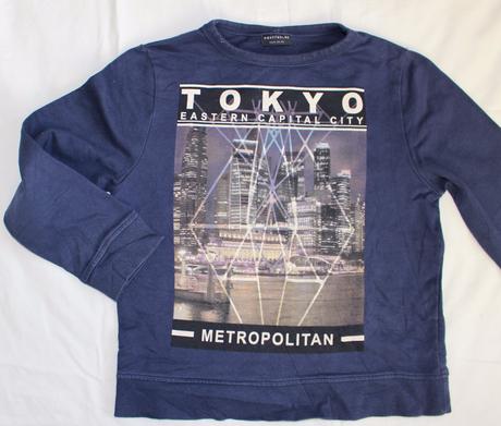 C87. tenčí chlapecká mikina 8 let, next,128