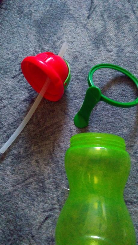 Dětská láhev s brčkem, canpol babies