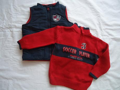 Svetr s prošívanou vestou, topolino,92