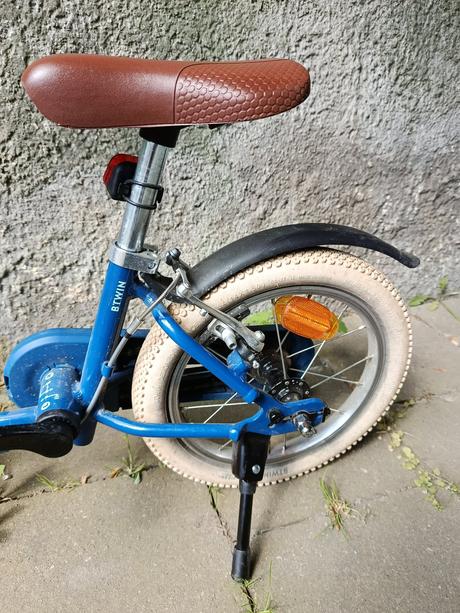 Dětské 14" kolo-odrážedlo 2v1 discover 900 btwin, 14