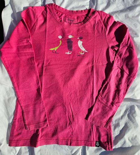 M146	dívčí triko dl. rukáv loap vel. 134 - 140, loap,134