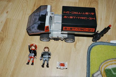 Playmobil 5154 darksters kamion s laserem, 