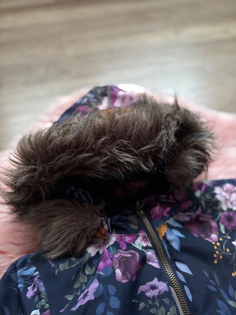 Zimní kombinéza name it s kytičkami, name it,98