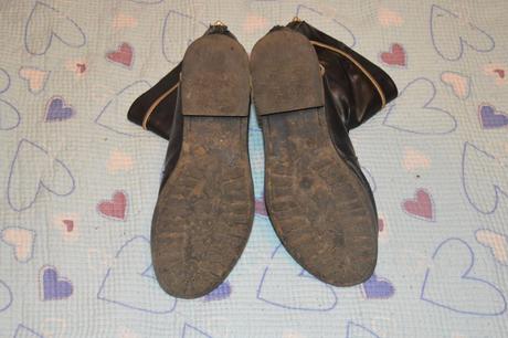 38 černé kozačky, polokozačky se zlatými zipy, 38