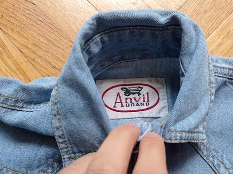 Košile riflová 116 anvil brand, 116