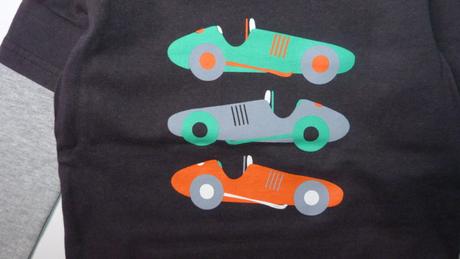 Bavlněné tričko s auty, 80