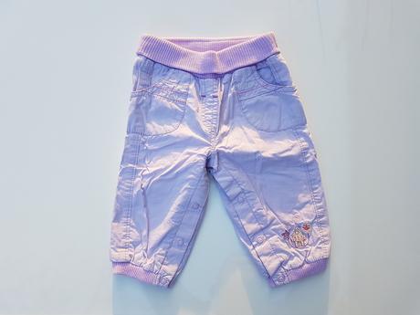 B169 dívčí šusťáky podšité bavlnou, c&a,68