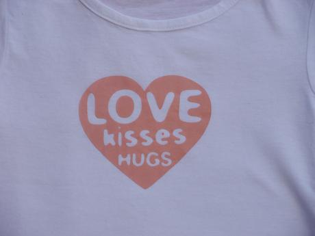 Bile triko se srdickem, kids,98