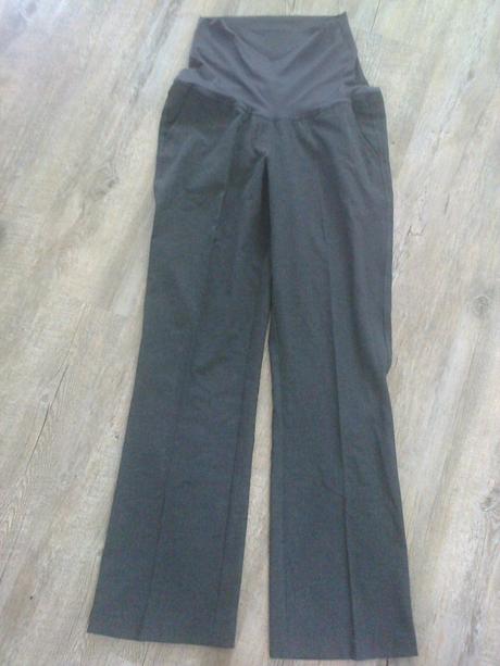 Bussiness těhotenské kalhoty slušné s puky, 36