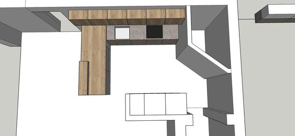 Kuchyň, jak umístit varnou část?