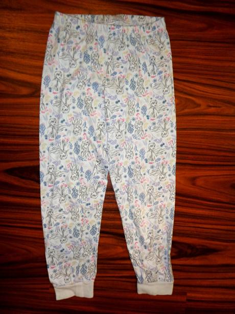 Šedé pyžamové kalhoty frozen, disney,128