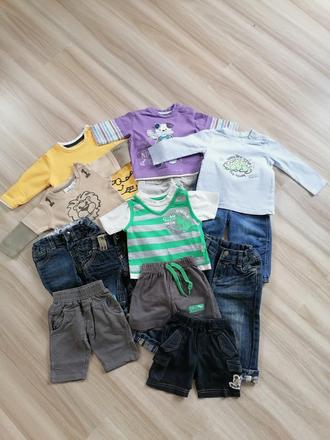 Set oblečení pro chlapečka, 0-9 měsíců, 50–62