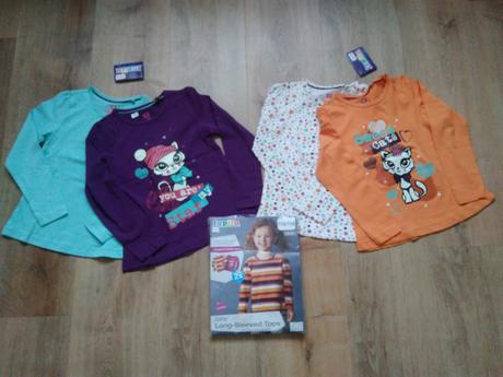 3xdvojbalení triček, lupilu, vel 110/116, lupilu,116
