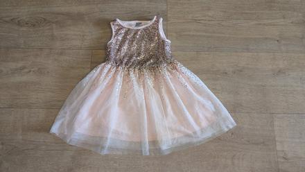 T517 krásné slavnostní šaty little kids vel. 110, 110