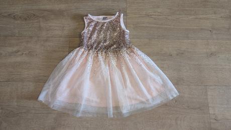 T517  krásné slavnostní šaty little kids vel. 110, 110