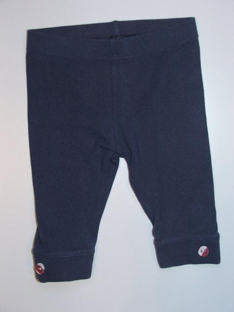 K769 modré legíny / tepláčky vel. 62, marks & spencer,62