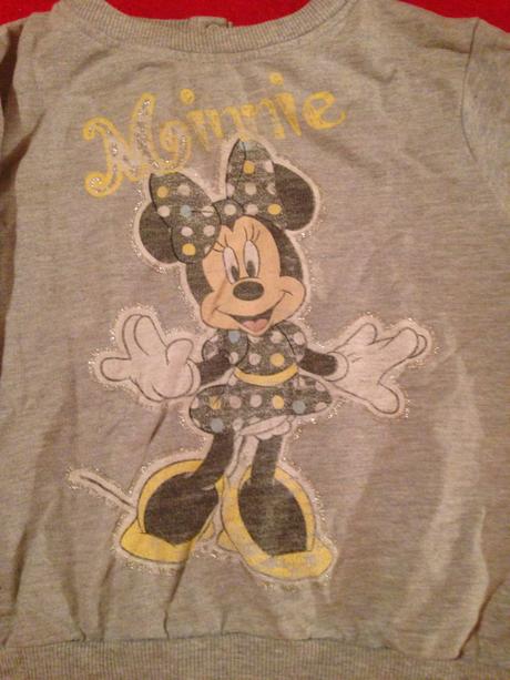 Dívčí mikina minnie, disney,98