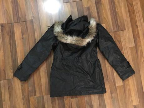 Nová vyteplená šustka s kožešinkou, vel l/xl,, l