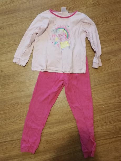 Dívčí pyžamo peppa pig, dlouhý rukáv, vel. 122-128, 122