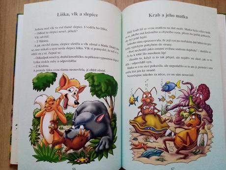 Kniha bajky o zvířátkách,
