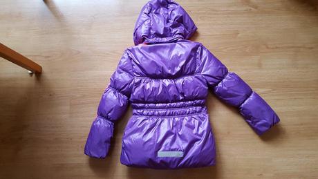 Teplá zimní bunda top stav, adidas,128