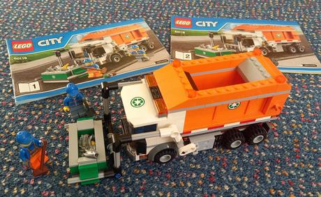 Lego city 60118 - garbage truck, 