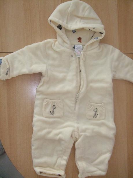Teplý flísový overal zn. items - bezchybný, items,74