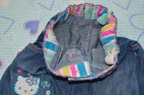 Džínová sukýnka hello kitty regulace v pase, marks & spencer,98