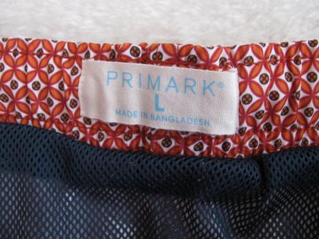 Pánské plavkové šortky, primark,l