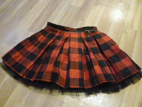 Kostkatá sukně vel.6-7, george,122