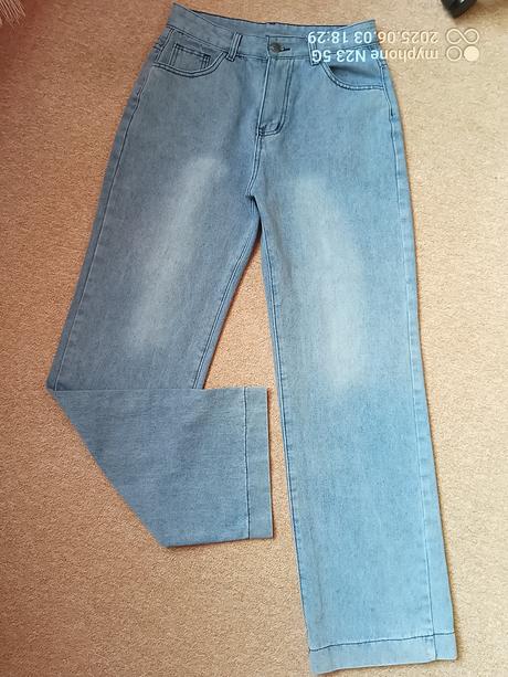 Rifle rozšířené+vysoký pas zn."jeans" vel."m", m