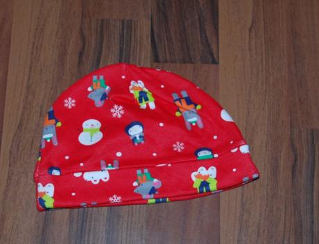 Bavlněná vánoční čepička, 68